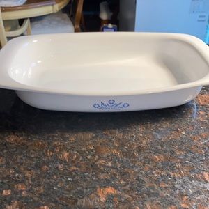 1 Corning Ware P-21 Cornflower Roasting Pan
